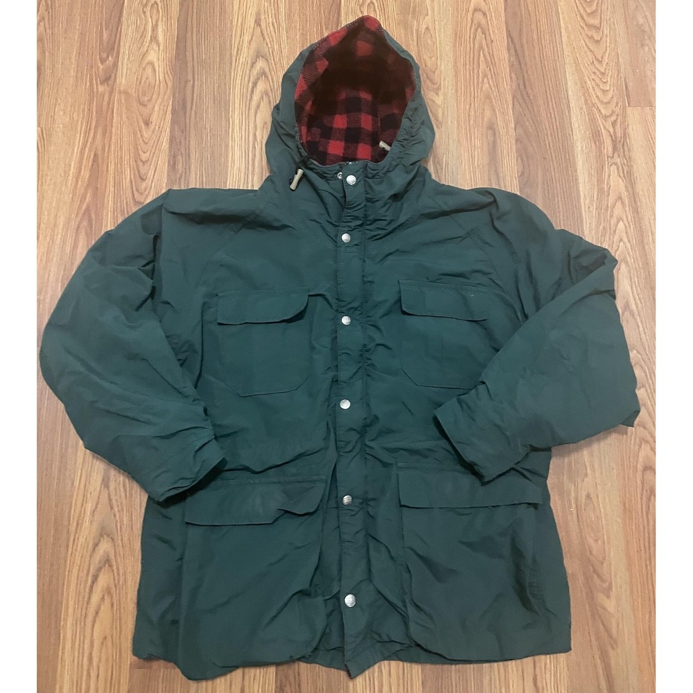 L.L.Bean Baxter State Parka Jacket Mens Large Hooded USA Vintage 80s